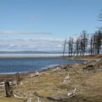 Hovsgol lakeshore