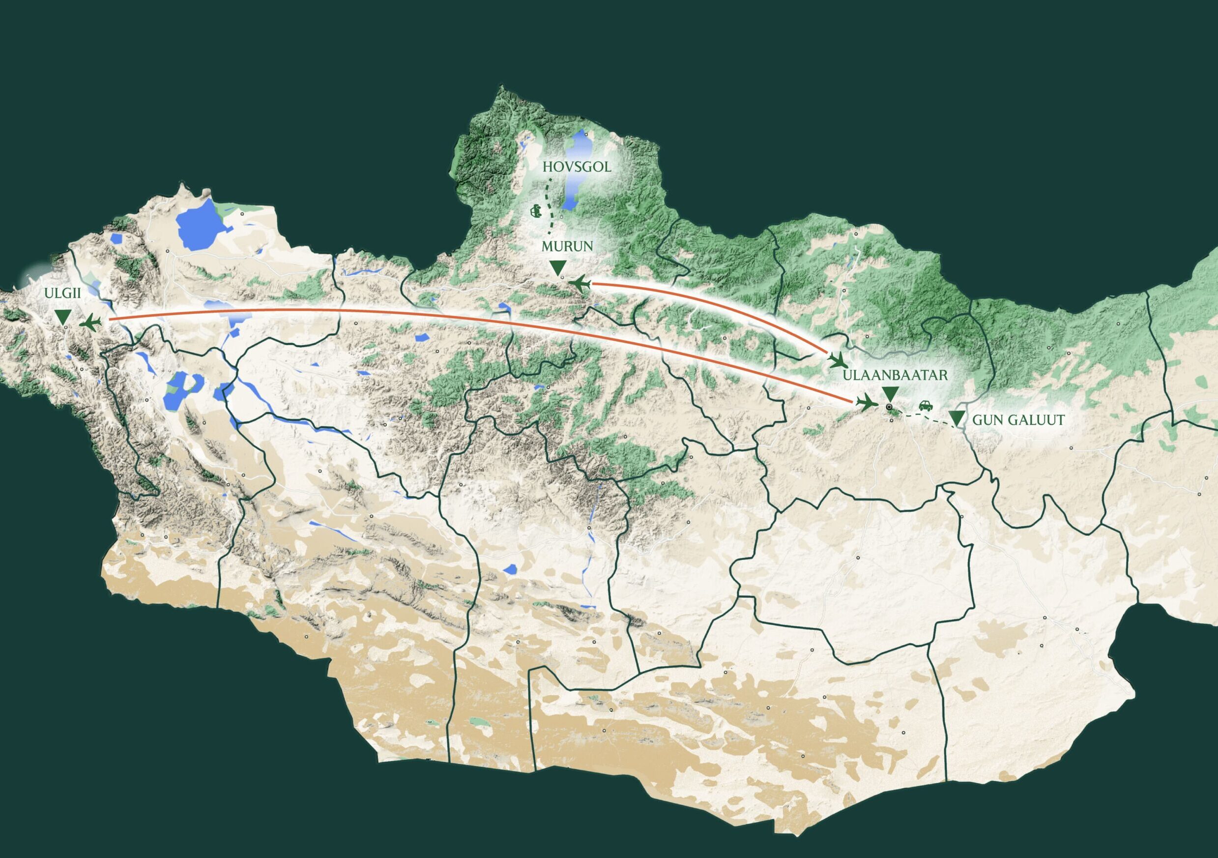 golden eagle altay soum map