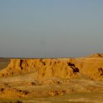 Flaming Cliff at Golden Hour Flaming Cliffs During Sunset 2023