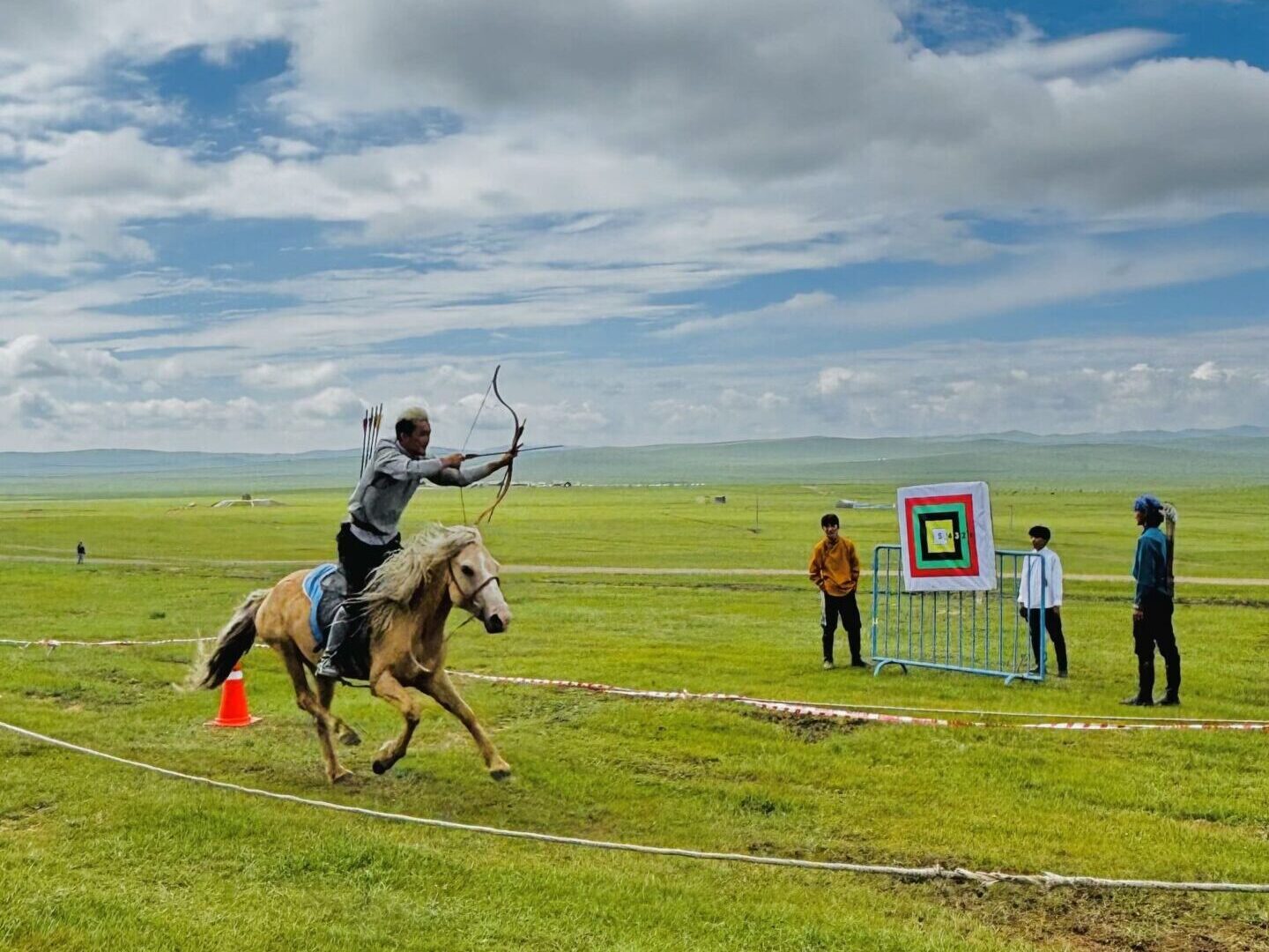 Mounted Horse Archery Competition
