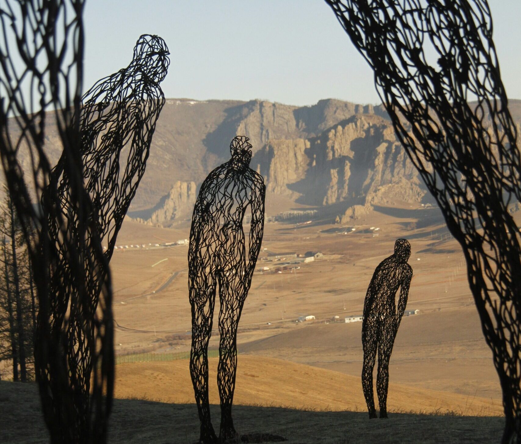 Consciousness, an art installation by Ochirbold Ayutzana, Spirit of Gobi Festival