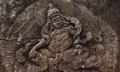 Aglag Aglag Buteel Monastery, stone carving