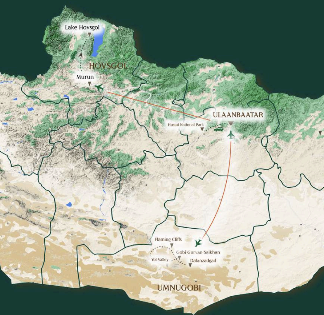 Overland Adventure Map