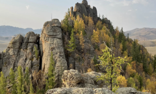 Terelj National Park Mountain view of Terelj National Park of Mongolia