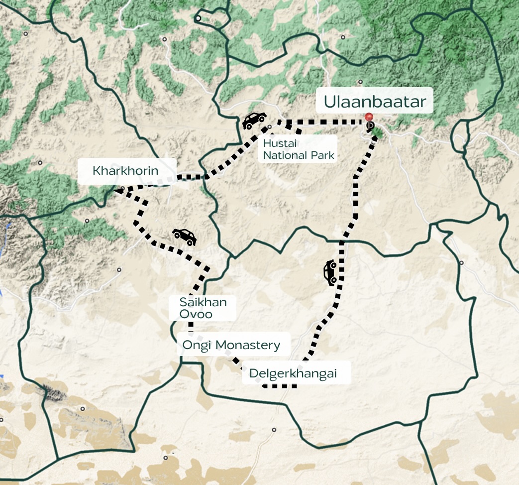 Gobi with a cause map